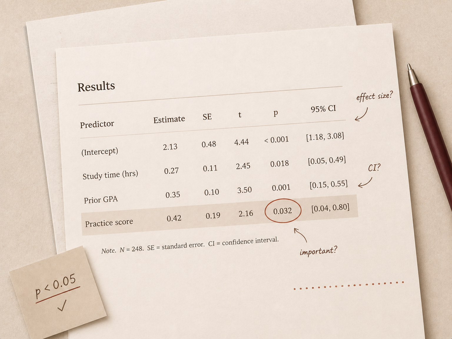 What Does p < 0.05 Mean? A Simple Guide to P-Values