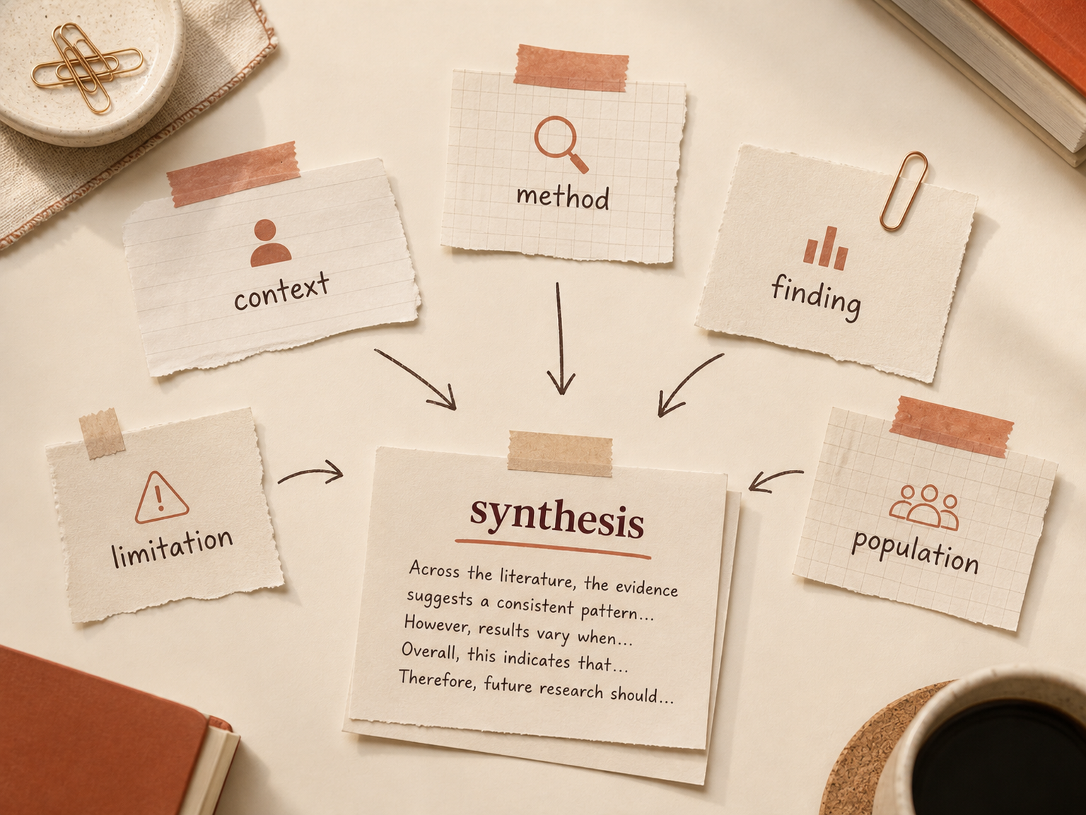 Stop Writing One Paragraph Per Study: How to Synthesize a Literature Review