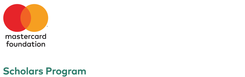 Official Mastercard Foundation Scholars Program identity at the University of Cambridge